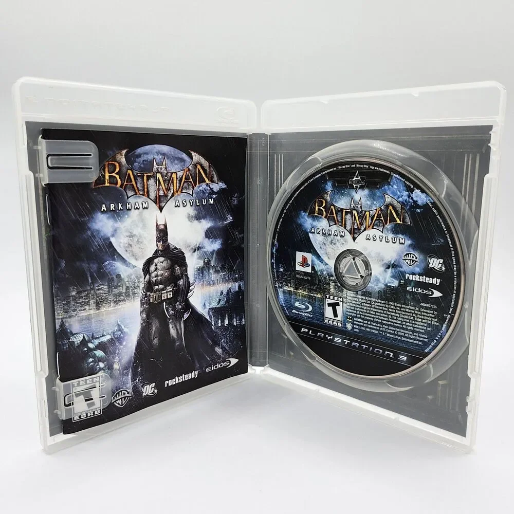 Batman: Arkham Asylum (Sony PlayStation 3, 2009, CIB)